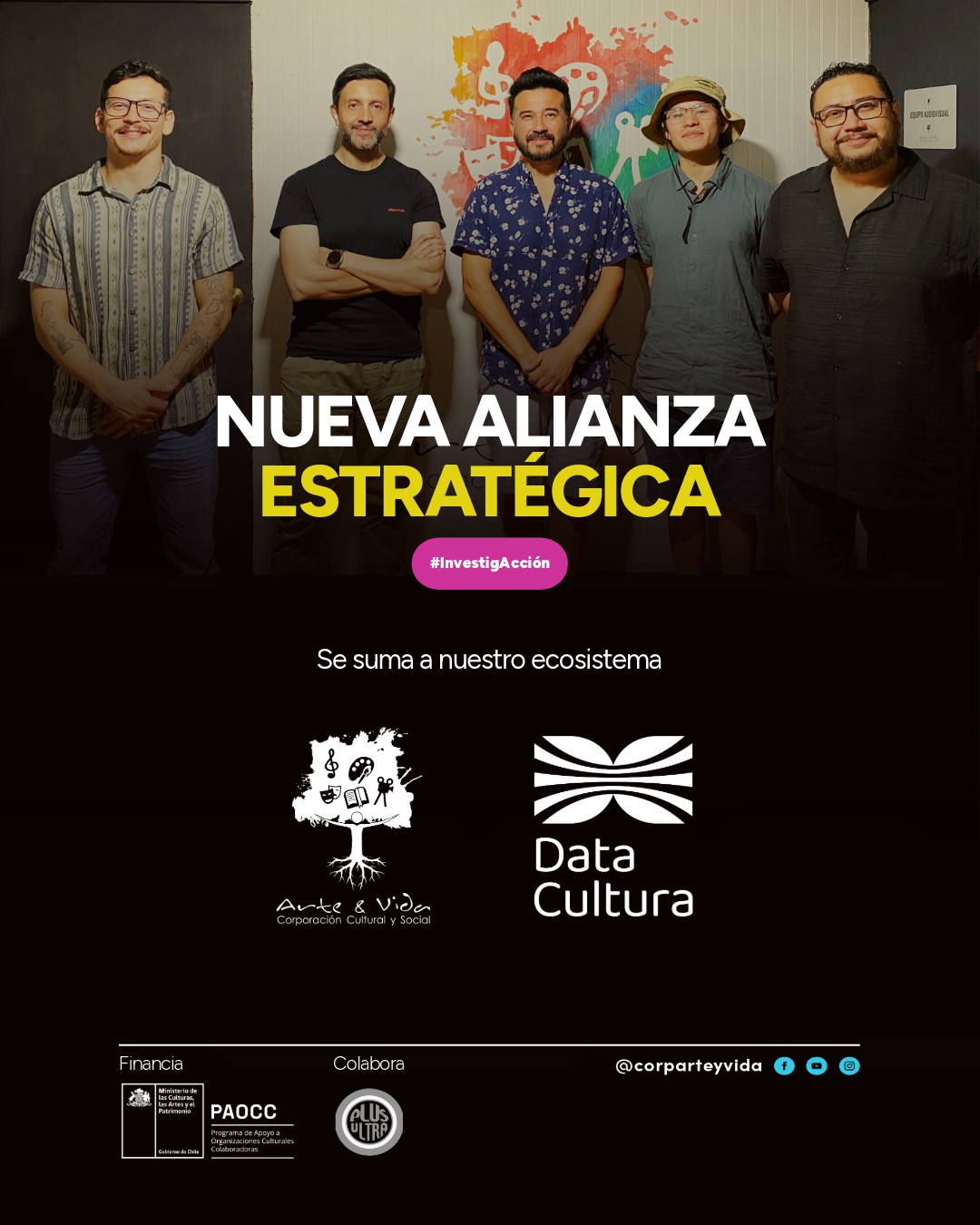 Alianza Arte y Vida + Data Cultura